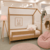LITTLE HOUSE ΠΑΙΔΙΚΟ ΚΡΕΒΑΤΙ ΜΕ ΑΠΟΣΠΩΜΕΝΟ ΠΡΟΣΤΑΤΕΥΤΙΚΟ